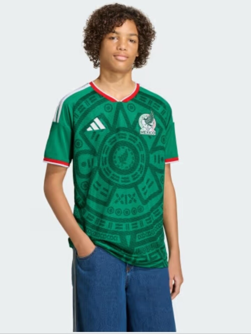 Adidas Boys Mexico World Cup Jersey Size XL NWT